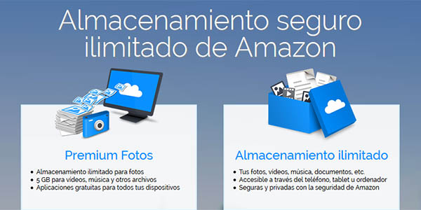 Amazon Drive ilimitado