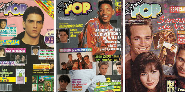 Revistas SuperPop en pesetas