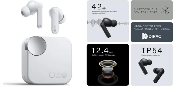 Auriculares Bluetooth CMF by Nothing Buds
