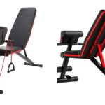 Banco musculación pesas plegable barato