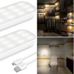 Pack x 2 luces LED para armario con sensor de movimiento